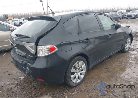 2008 Subaru Impreza 2.5I z USA, uszkodzony, nr VIN JF1GH61688H813537